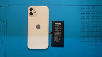 iPhone12miniバッテリー交換 最大容量100％【iPhone修理所沢】