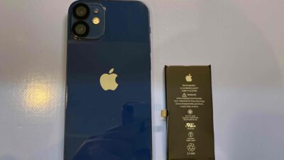 iPhone12miniバッテリー交換【iPhone修理所沢】