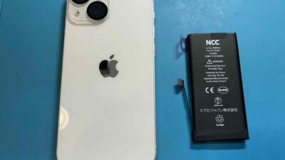 iPhone13miniバッテリー交換【iPhone修理所沢】