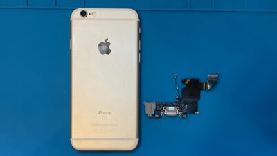 iPhone6sドックコネクタ(充電口)修理【iPhone修理所沢】