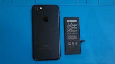 iPhone7バッテリー交換　【iPhone修理所沢】