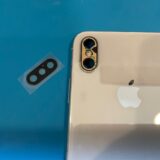 iPhoneXSカメラレンズ割れの修理【iPhone修理所沢】