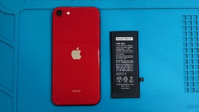 iPhoneSE2バッテリー交換【iPhone修理所沢】