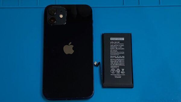 iPhone12バッテリー交換 最大容量100％【iPhone修理所沢】