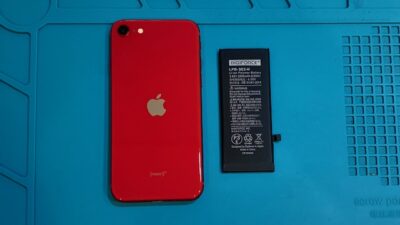 iPhoneSE2大容量バッテリー交換【iPhone修理所沢】