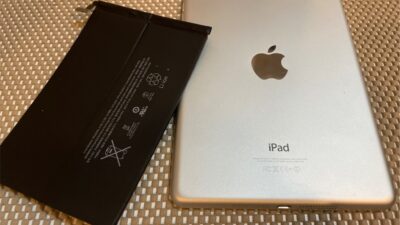 iPadmini3バッテリー交換のご依頼【iPad修理所沢】