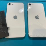 iPhoneSE2背面割れの修理も対応【iPhone修理所沢】