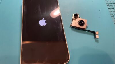 iPhone14カメラが写らない症状の修理【iPhone修理所沢】
