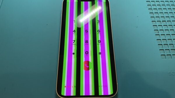 iPhone14水没液晶故障の画面修理【iPhone修理所沢】