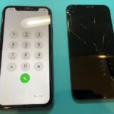 iPhone11画面操作できない状態の画面修理【iPhone修理所沢】