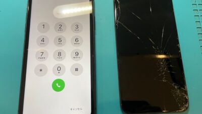 iPhone11画面操作できない状態の画面修理【iPhone修理所沢】
