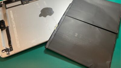 iPad充電マークから起動しない症状の修理【iPad修理所沢】