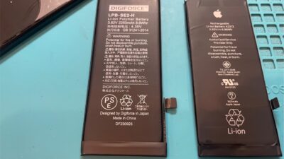 iPhonneSE第2世代大容量バッテリーへ交換【iPhone修理所沢】