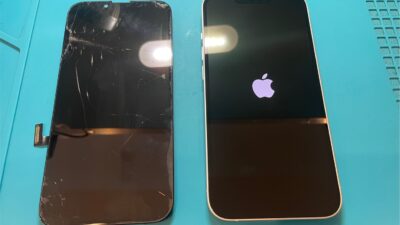 タッチ誤作動してしまうiPhone13の修理【iPhone修理所沢】