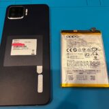 OPPOA73バッテリー膨張の修理【スマホ修理所沢】