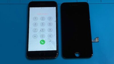 iPhone8ガラス割れ画面修理【iPhone修理所沢】