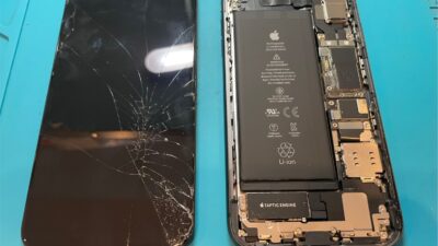 iPhone11画面割れ即日最短20分で修理【iPhone修理所沢】