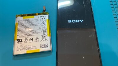 XPERIA5Ⅲ(マーク3)バッテリー交換【スマホ修理所沢】