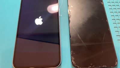 気になる画面の割れ即日修理iPhone14画面修理【iPhone修理所沢】