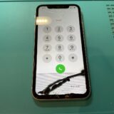 iPhoneXR液晶漏れの画面修理【iPhone修理所沢】