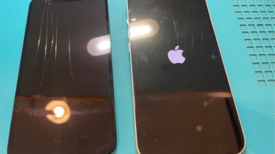 iPhone13画面が映らない液晶故障の修理【iPhone修理所沢】