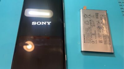 XPERIA XZ3即日バッテリー交換【スマホ修理所沢】