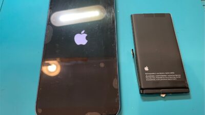 iPhone13バッテリー交換のご依頼【iPhone修理所沢】