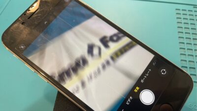 iPhoneSE2カメラ故障の即日修理【iPhone修理所沢】