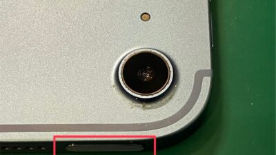 iPad10世代電源ボタン陥没し、リカバリーモードの修理【iPad修理所沢】