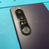 XPERIA1Ⅲカメラレンズ割れの修理【スマホ修理所沢】