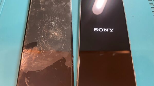XPERIA5の画面割れ修理ご依頼【スマホ修理所沢】