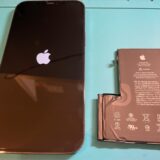 iPhone12ProMaxバッテリー交換【iPhone修理所沢】