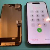 iPhone16液晶故障の画面修理【iPhone修理所沢】