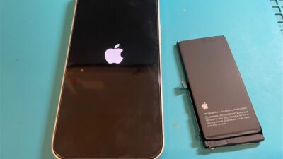 iPhone13miniバッテリー交換即日対応【iPhone修理所沢】