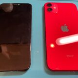 iPhone11液晶漏れの画面修理【iPhone修理所沢】