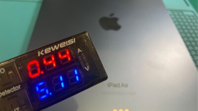 突然起動しなくなったiPadAir5の修理【基板修理】