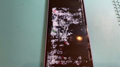 XPERIA10Ⅳ画面故障の修理【スマホ修理所沢】