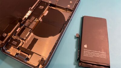 iPhone13miniバッテリー交換即日対応【iPhone修理所沢】