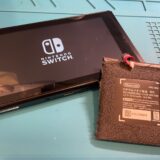 Switchバッテリーが膨張の修理【Switch修理所沢】