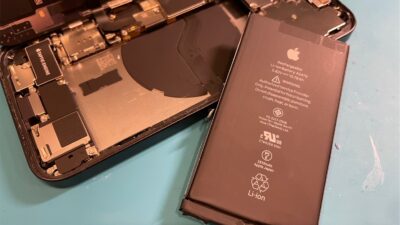 iPhone12シリーズのバッテリー交換即日対応【iPhone修理所沢】