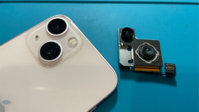 iPhone13miniレンズ割れ&カメラ不良の修理【iPhone修理所沢】