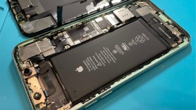 iPhone11水没して起動不良の修理【iPhone修理所沢】