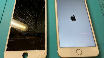 iPhone7Plusガラス割れ画面修理【スマホ修理所沢】