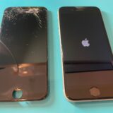 iPhoneSE3ガラス割れの画面修理【iPhone修理所沢】