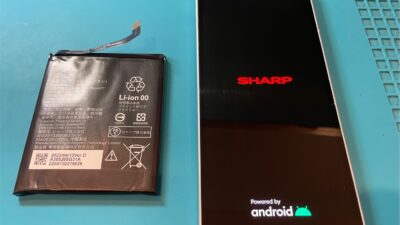 AQUOS Sense6s起動不良の修理【スマホ修理所沢】