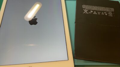 iPad第６世代のバッテリー交換。【iPad修理所沢】