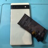 GooglePixel6aバッテリー交換【スマホ修理所沢】