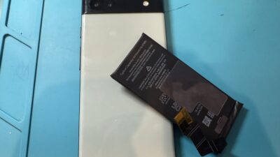 GooglePixel6aバッテリー交換【スマホ修理所沢】