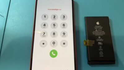 iPhone12バッテリー交換【iPhone修理所沢】