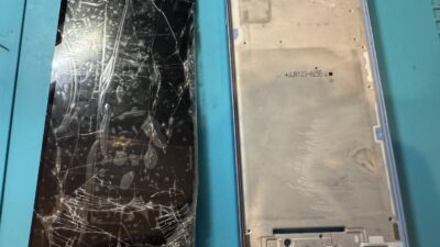 GalaxyA25/5G画面修理のご依頼【スマホ修理所沢】
